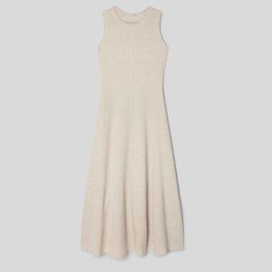 NWOT - Everlane - The Organic Cotton Waffle Tank Dress - XL
